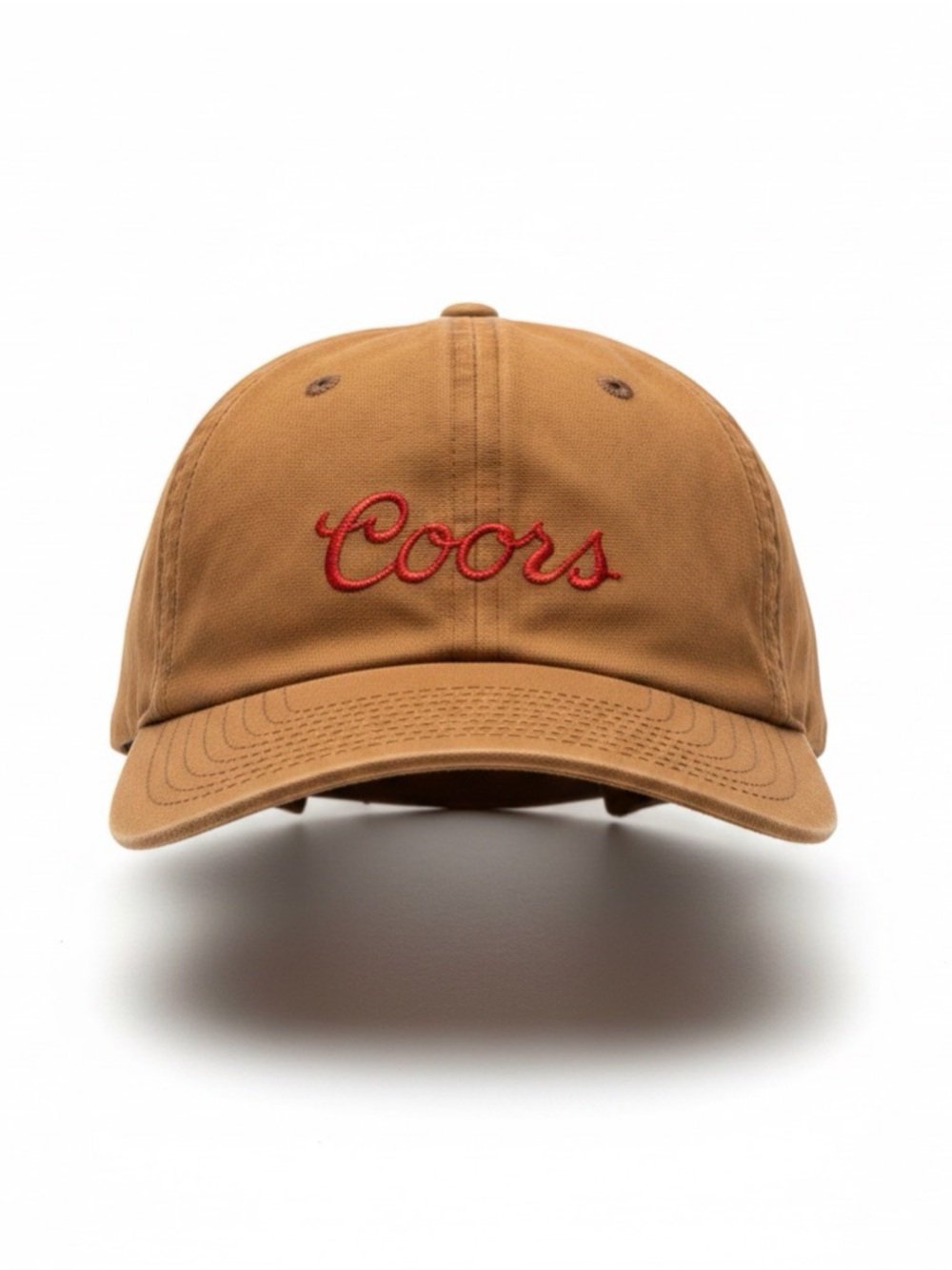 Brixton Coors Embroidered Baseball Cap with Red Logo